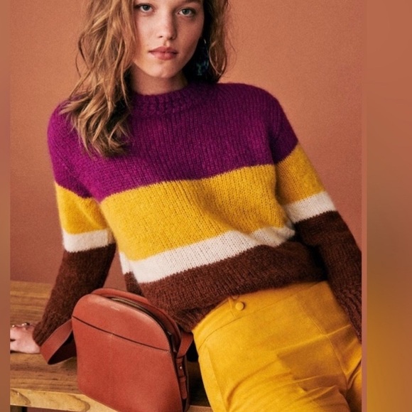 🇫🇷Rare Sézane Chuck Sweater Jumper - Picture 4 of 13